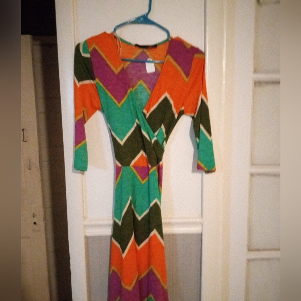 Peaches and cream dress